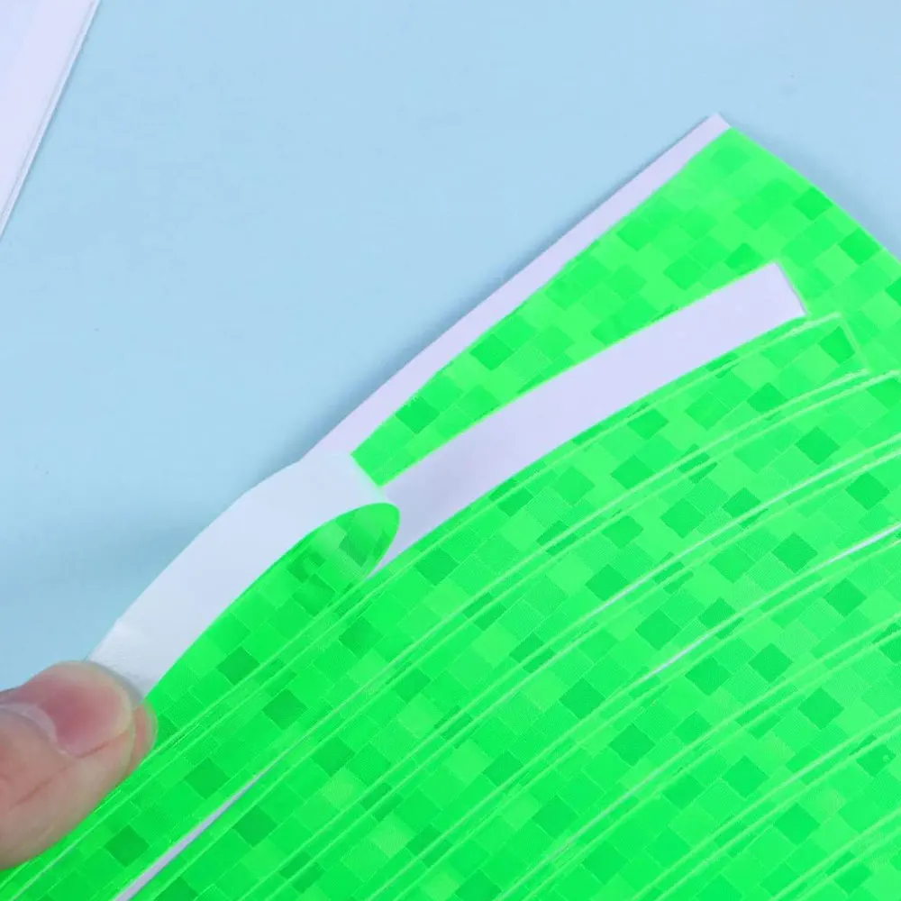 Description Picture 6 of itemBicycle Tire Reflective Sticker Wheel Spokes Tubes Strip Safety Warning Light Reflector Sticker Universal Bike Bicycle Stickers