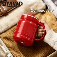 Tasse de cuisson multifonctionnelle 800 ml en céramique avec revêtement antiadhésif, pot à soupe, chauffe-lait, chauffe-thé, cuiseur à riz, bouilloire isotherme portable 5
