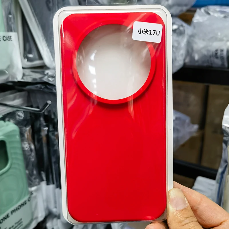 Premium Liquid Silicone Case with Wrist Strap - High Quality & Genuine