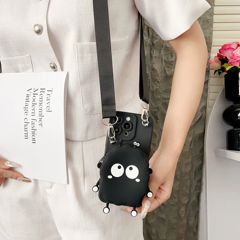 Premium Briquette Wallet Case with Rope Attachment