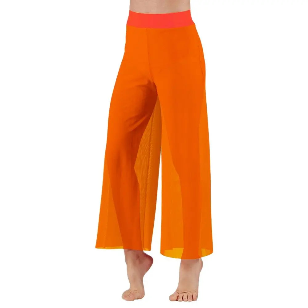 Lyrical Mesh Wide Leg Pants Modern 