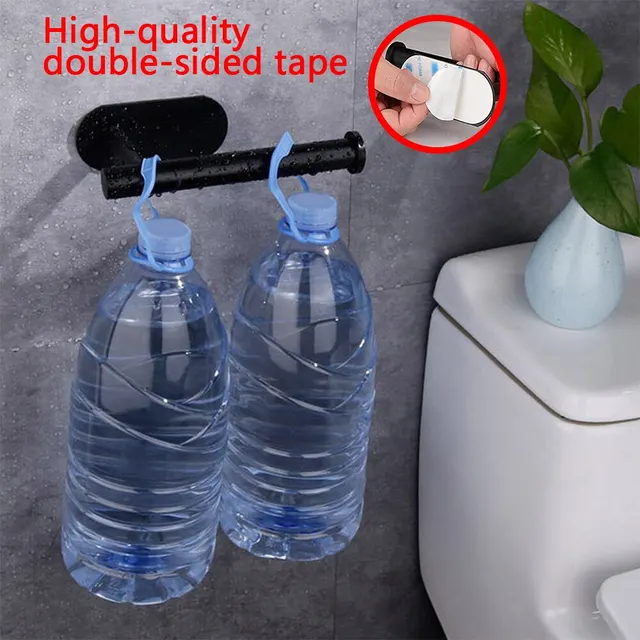 Adhesive Toilet Paper Holder Kitchen Roll Towel Rack Napkin Dispenser Absorbent Stand Tissue Hanger Bathroom Accessories 2