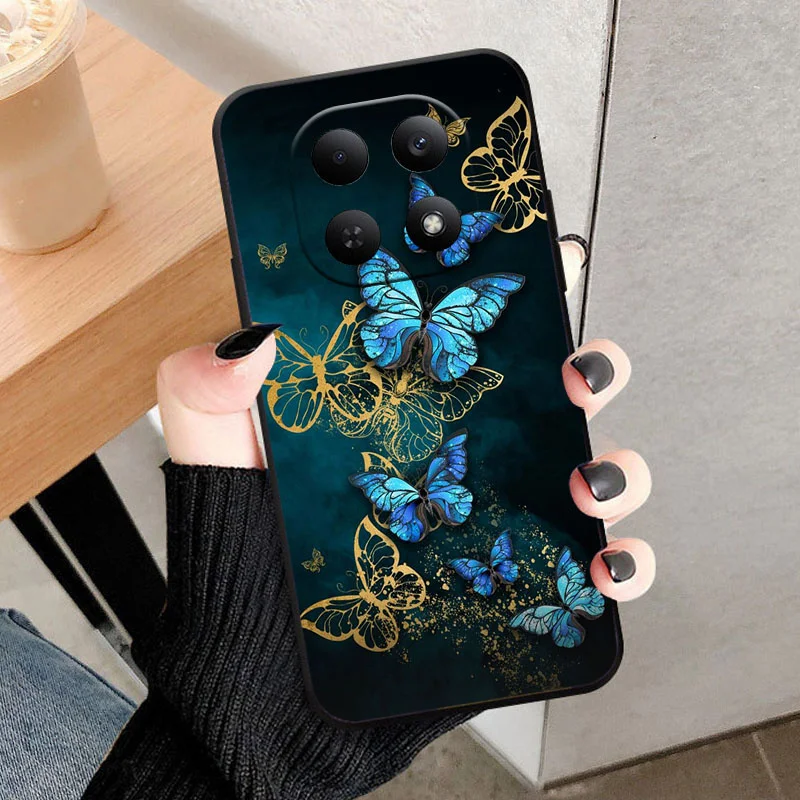 Shockproof Soft Silicone Phone Case with Camera Lens Protector