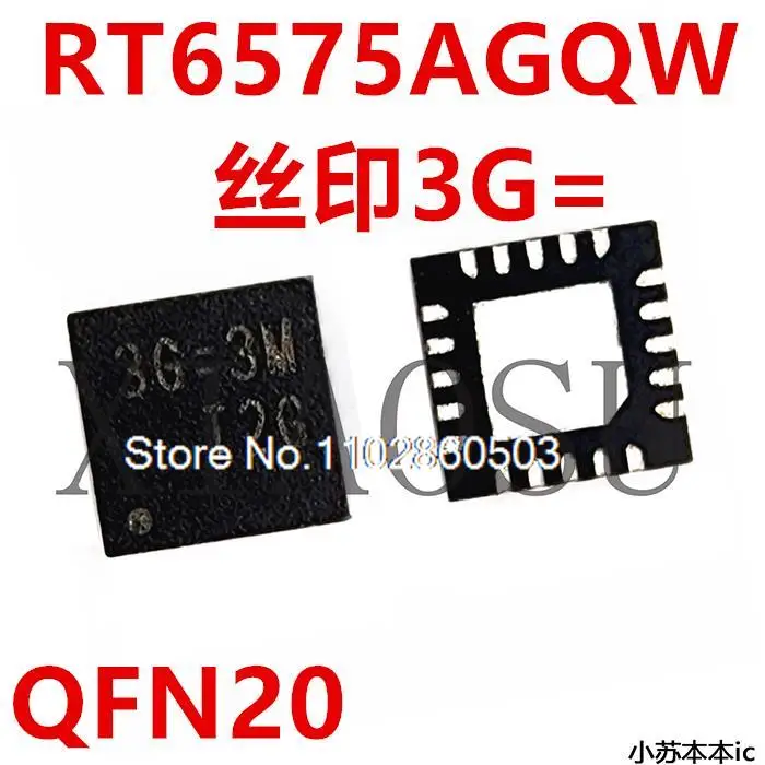 

RT6575AGQW RT6575A QFN20 3G = 1F 3G = 3G