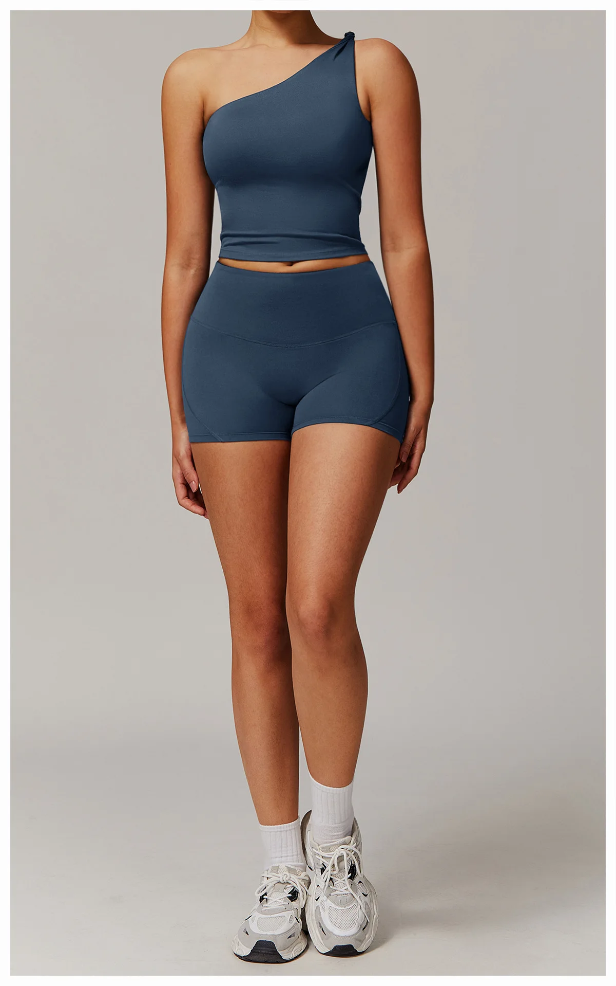 2025 New Yoga Shorts For Women High Waist Lift Sports Outerwear Running Workout Shorts 9152