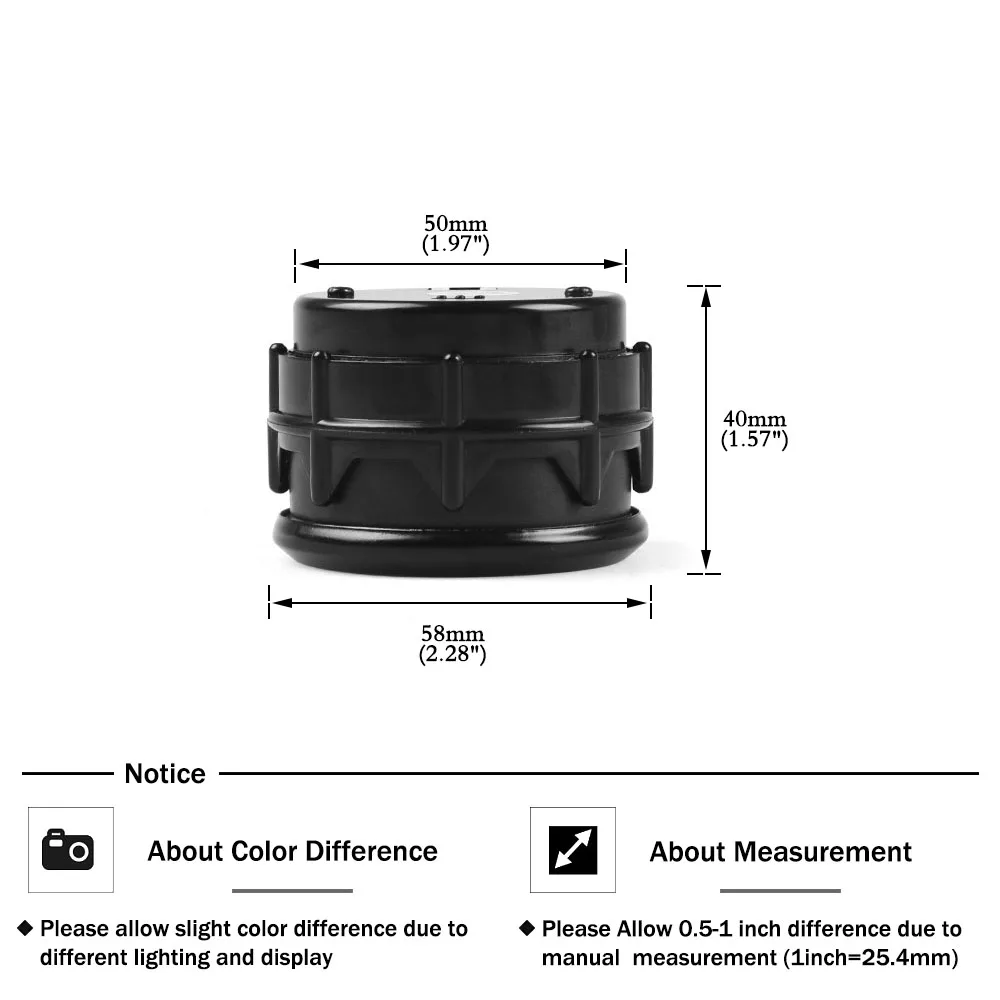 2 in 1 52mm 2인치 디지털 수온계 및 전압계 12V/24V 블루 LED 자동차 게이지 자동차 미터(온도 센서 1/8NPT 포함)