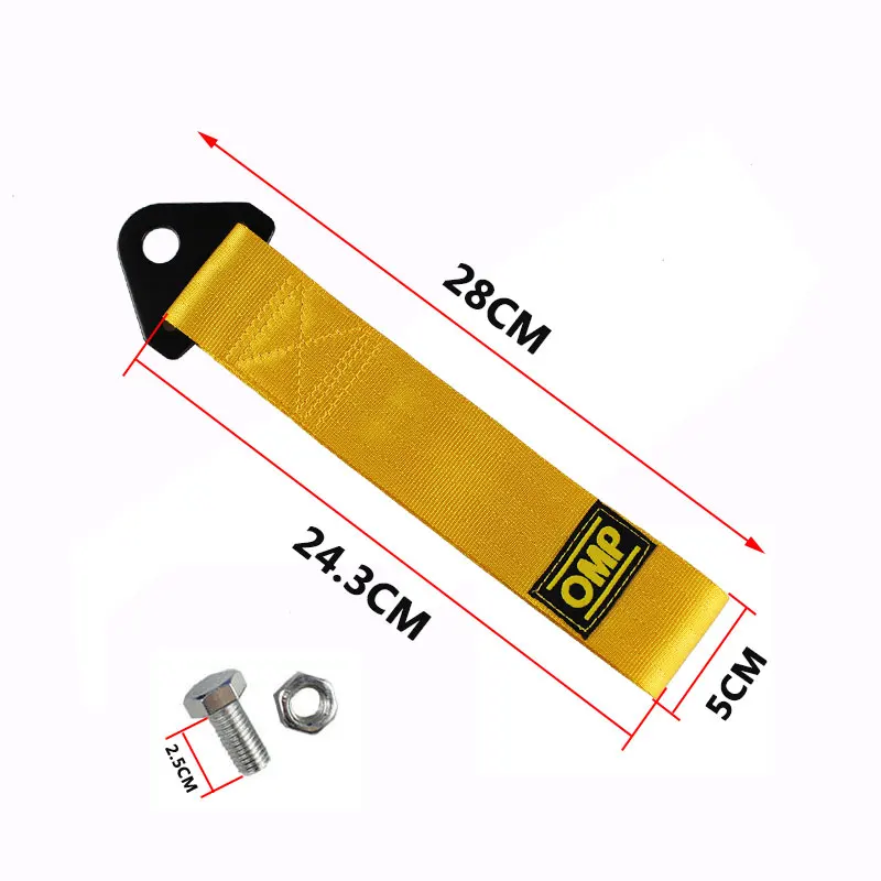 Hochfesten Nylon Tow Strap Universal Car Racing Seile Auto Anhänger Seile Auto Anhänger Seile Stoßstange Anhänger Abschleppen strap