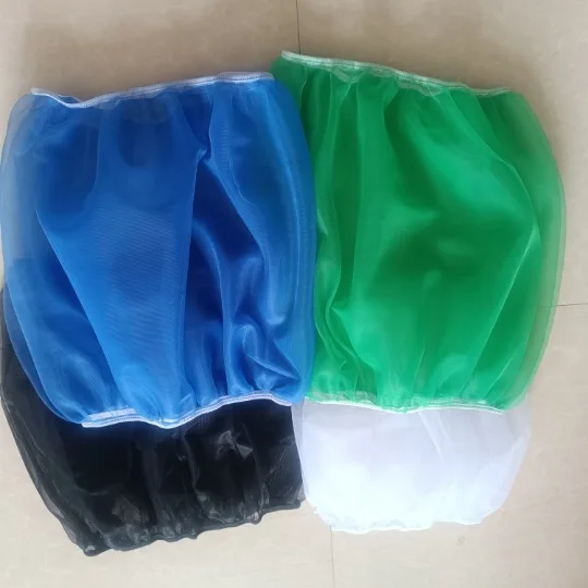 Nylon Mesh Bird Parrot Cover Soft Easy Cleaning Nylon Airy Fabric Mesh Bird Cage Cover Seed Catcher Guard (Only Cover) bird cage cover