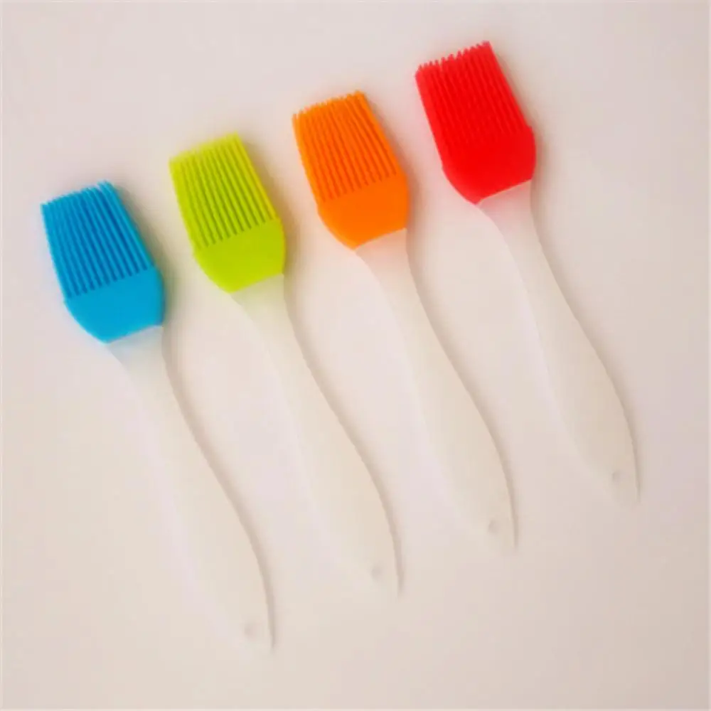 Silicone Spatula Silicone Cake Brush Pastry Brush Silicone Spatula Barbeque Brush Cream Brush Cooking BBQ Heat Resistant Oil Kitchen Bar Cake Baking Tools Utensil Supplies