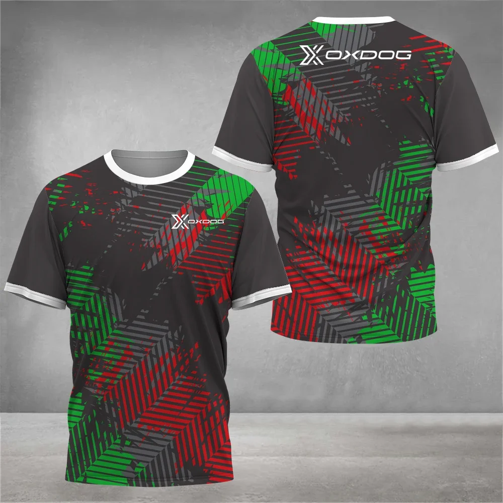 Men's New 3D Printed Football Uniform Men's T-shirt Outdoor Fashion Sports O-neck Short Sleeved Top Fitness Running Sports Shirt