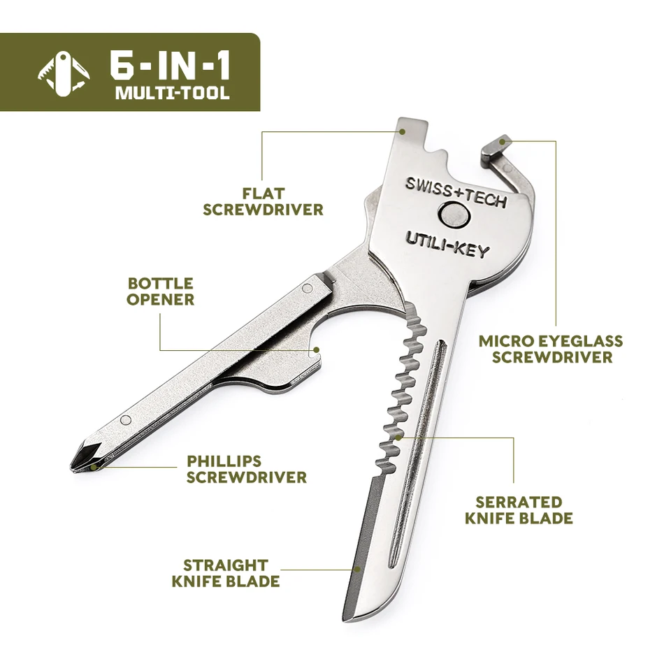 CHUCKSSS Multifunctionele Tool Tang Tech Opvouwbare Sleutelhanger Draagbare Mini Outdoor Combinatie Schroevendraaier, Flesopener, Draad Stripper, Liniaal, SIM-kaart Clip 15 in 1 CHUCKSSS Multifunctionele Tool Tang Tech Opvouwbare Sleutelhanger Draagbare Mini Outdoor Combinatie Schroevendraaier, Flesopener, Draad Stripper, Liniaal, SIM-kaart Clip 15 in 1