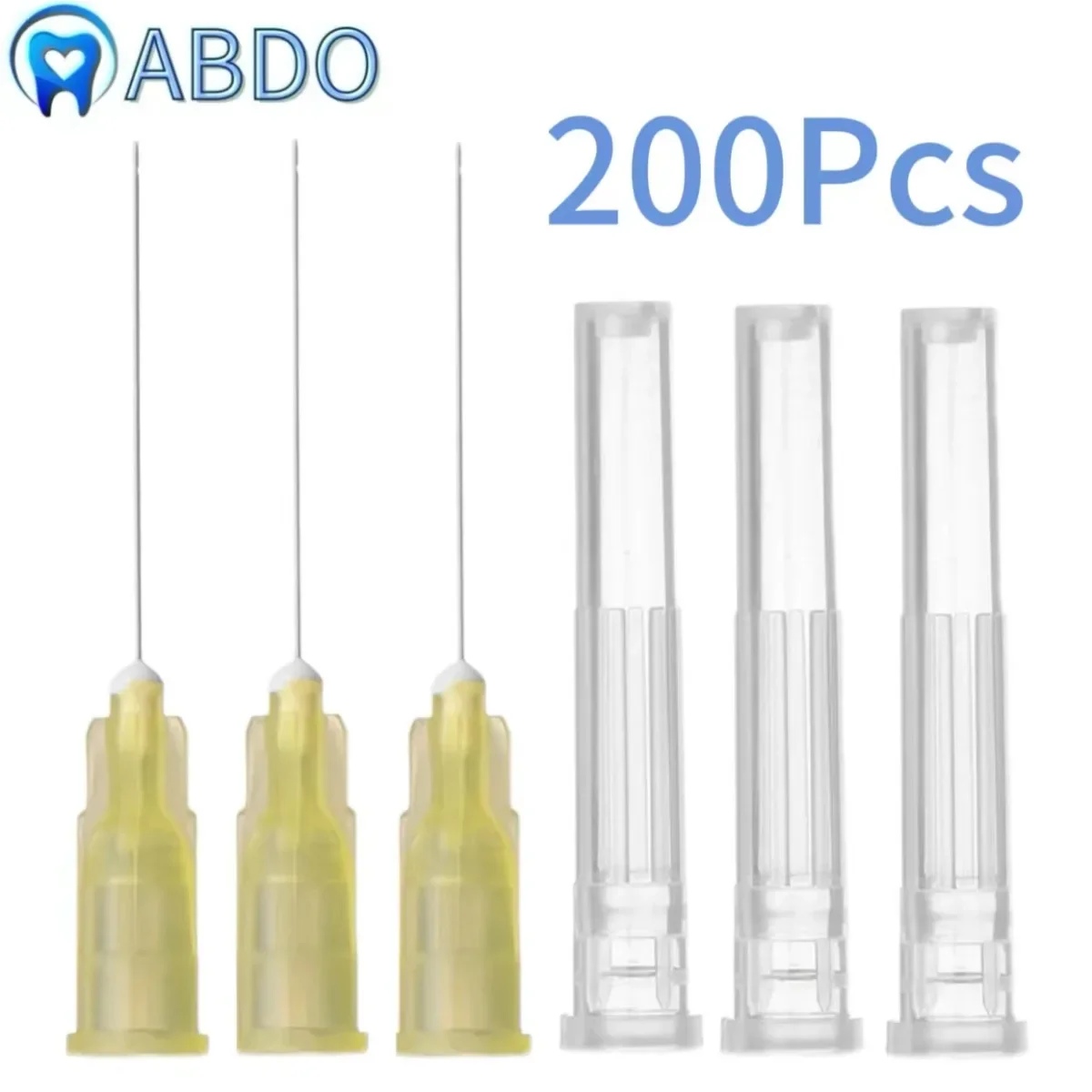 Dental Syringe Tips Endo Irrigation Needle Tip 30GA End-Closed Side Hole Endo Oral Care Tooth Cleaning Tool 50pcs needle tips 18g 21g 22g 23g 25g 27g 30g 38mm 50mm 70mm plain ends notched endo needle tip syringe