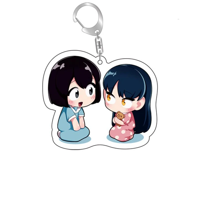 Anime Keychain Ura Sekai Picnic Otherside PicnicKamikoshi Sorawo Nishina  Toriko Acrylic Keyring strap Figure Hanging 6cm - AliExpress