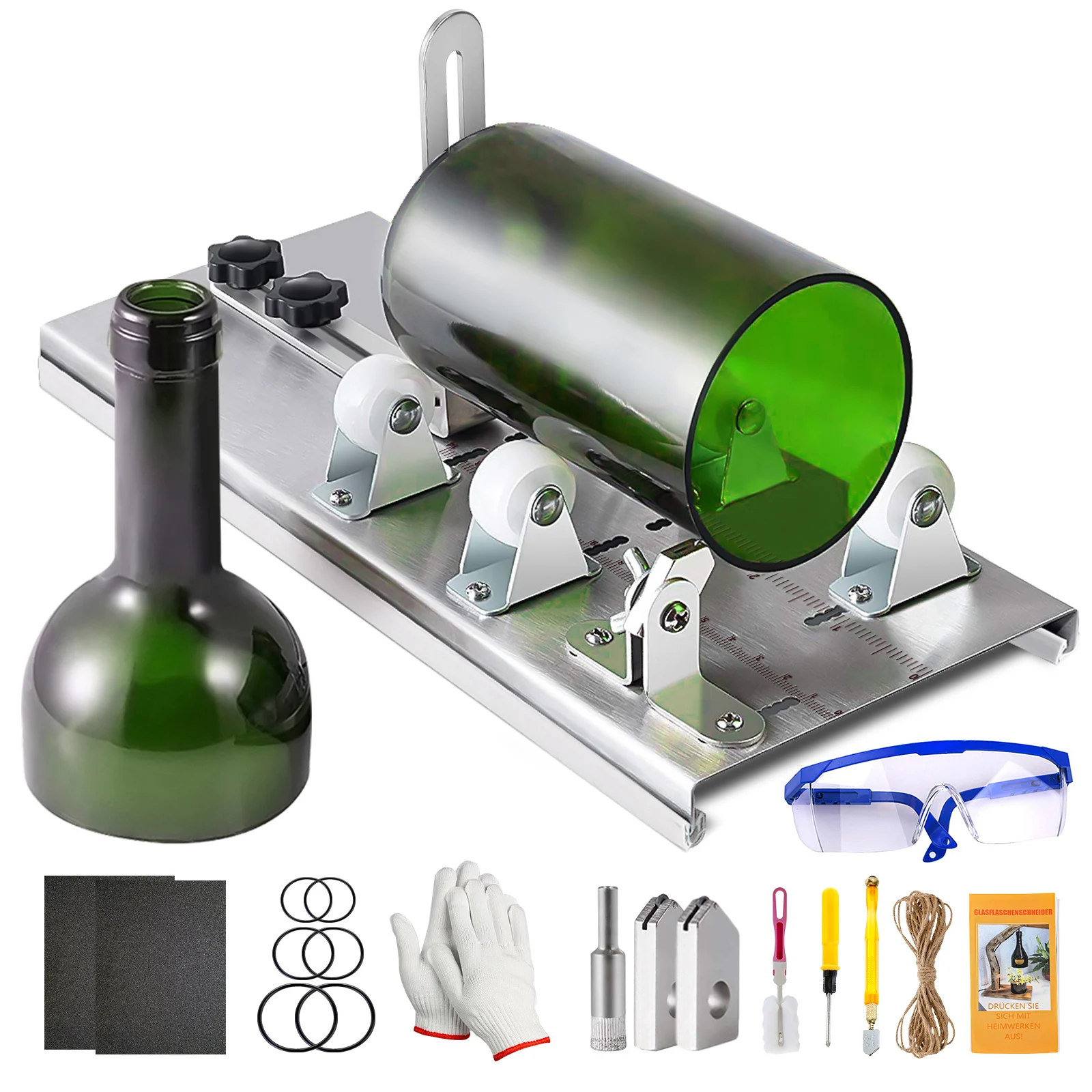 Glass Bottle Cutter Kit, Professional Bottle Cutter DIY Machine