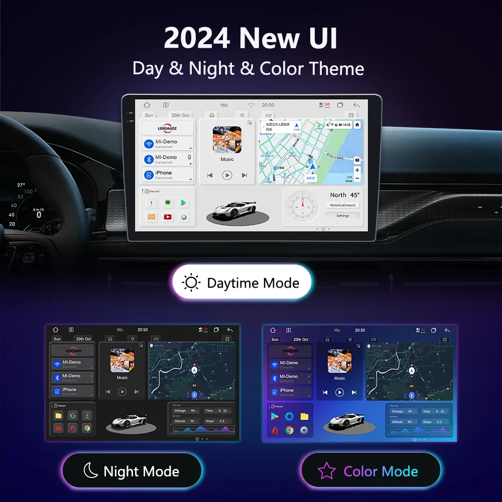 Car Radio A7870 Android Auto 9 10 inch 2K Screen With 360 Cameras Wireless CarPlay 12 256 Android 13 Car Multimedia Player For KIA HYUNDAI