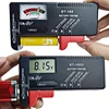 1Pcs BT-168 BT-168D Digital Battery Tester LCD Display AA/AAA/C/D/9V/1.5V Button Cell Battery Capacity Check Detector 1