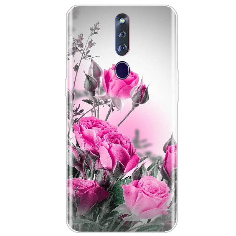 For Oppo F11 Pro Case Fundas Cute Cartoon Back Cover Slim Phone Case For Oppo F11 F 11 Pro F11Pro Case For OppoF11 Pro Cover best waterproof phone pouch