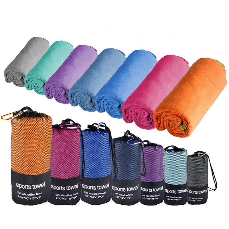 New microfiber towel sports quick-drying super absorbent camping towel super soft and lightweight gym swimming yoga beach towel 4