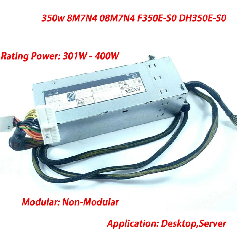 350W Server Power Supply 350W PSU DF83C 8M7N4 08M7N4 F350ES0 DH350ES0