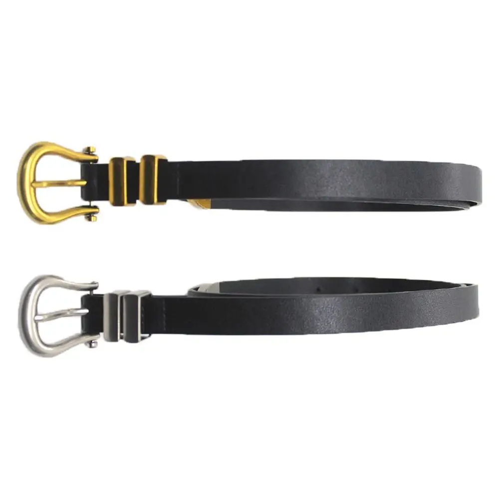 

Metal Buckle Trouser Decoration Koorean Style Belts All-match Dress Decoration PU Waist Belts Leather Women Waistbands