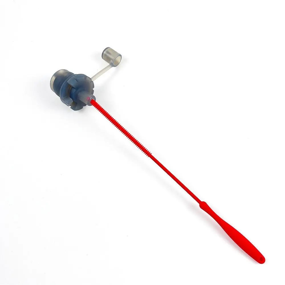 Hole Gap Cleaning Brush Straw Cleaning Brush Silicone Pacifier Nipple Cup Cover Soft Head Handheld Drinking Straw Cleaner straw cleaning brush cleaning brush cleaning brush set