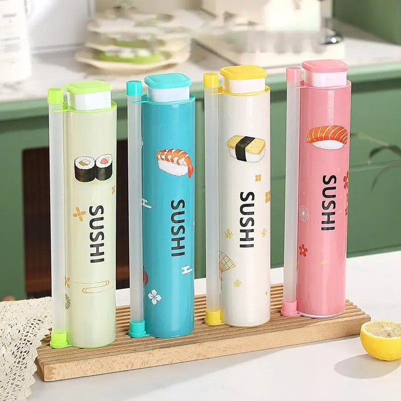 빠른 초밥 제조기 DIY 롤러 쌀 틀 고기 야채 롤링 몰드 초밥 기계 제조기 도..