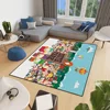 Door Mat s-South Anti-Slip Kitchen p-Park funny Bedroom cartoon Handmade Tufted cute Rug Carpet Living Room Entrance Decoration 5