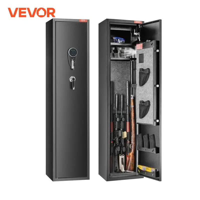 Cassaforte Pistole Biometrica Vevor - 2 Pistole, Sblocco Impronta/Combinazione/Chiave - Foto 4