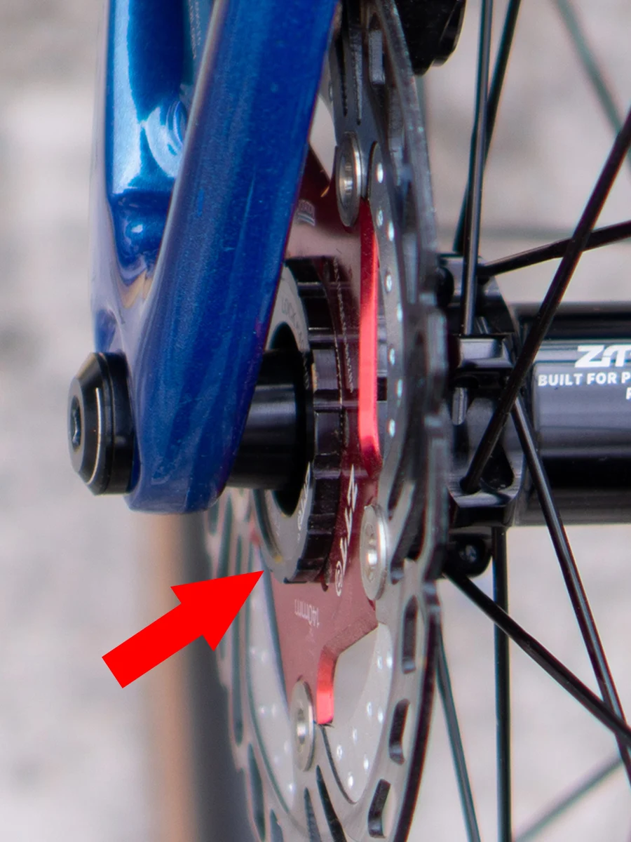 ZTTO Fahrrad Hub Center Lock Adapter zu 6 Bolzen Disc Brems Boost Hub Spacer 15x 100 zu 15x110 vorne Hinten Washer 12x148 Steckachse – Detail 3