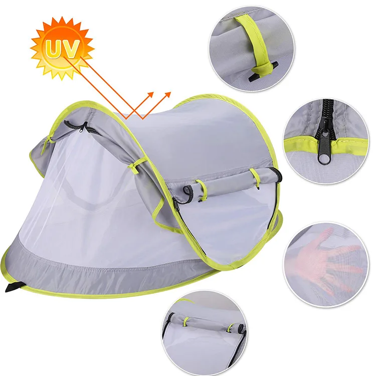 

Baby Tent Mosquito-Proof Sunshade And UV-Proof Children's Beach Tent Multi-Function Mosquito Net Baby Mobile Bed New