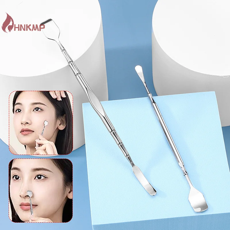 Two-sided Blackhead Remover Spatula Nose Face Blemish Pore Cleaner Beauty Face Health Salon Special Remover Acne Tool