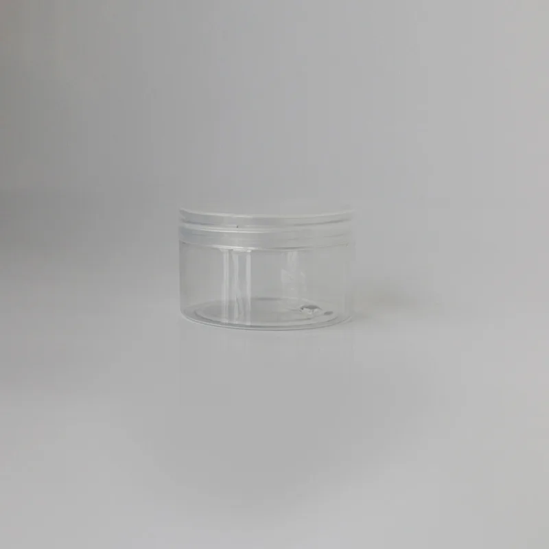 10/30/50pcs 30/50/60/80g Clear PET Jar 100/120/250g Empty Plastic Cans Food Storage Pot Cream Travel Case Container JS23080901