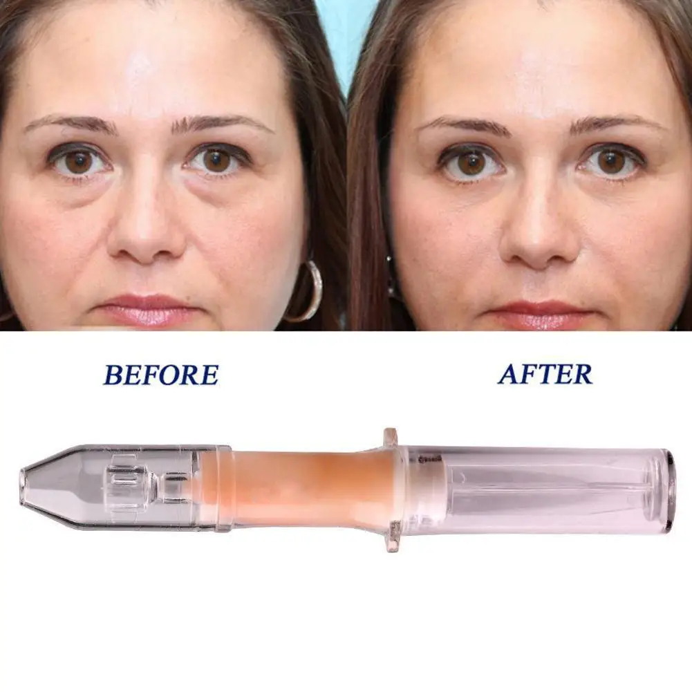 2 Minutes Instant Lifting Liquid Pump Eye Cream Anti Puffiness Wrinkles Effect Long Lasting Remove Eye Bag Fine Lines Cream