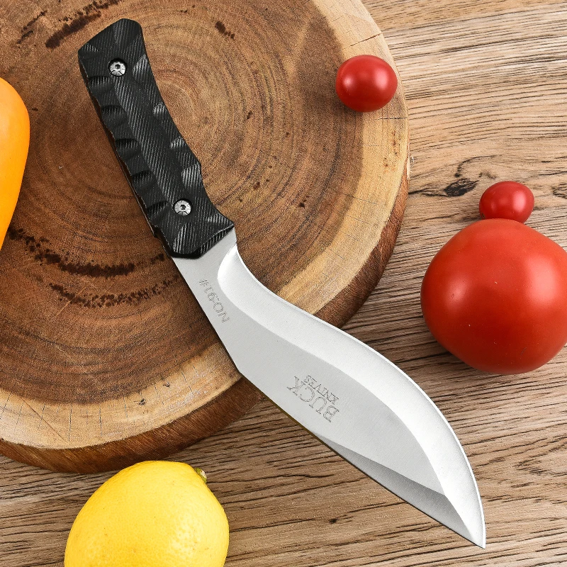 Outdoor Knife High Hardness Stainless Steel Camping Knife High Hardness Knife Portable Knife 4