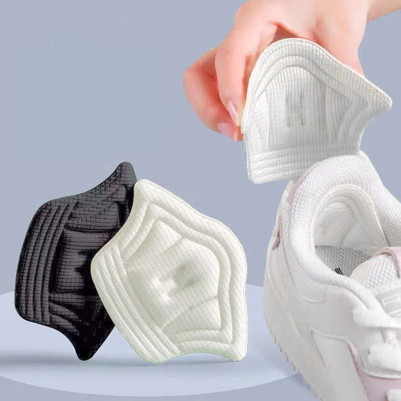 Heel Protectors for Sneakers Shoes Size Reducer Sports Shoe Inserts Cushion Pain Relief Antiwear Foot Pad Self-adhesive Stickers heel protector heel protector pads