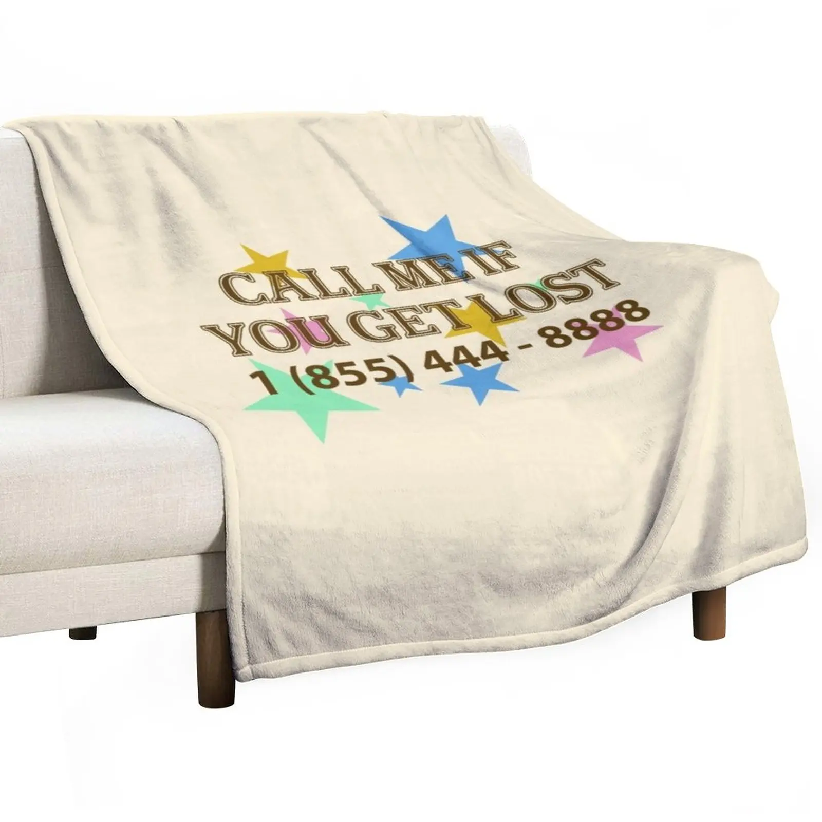 

Tyler - call me if you get lost Throw Blanket throw blanket for sofa Tourist Blanket