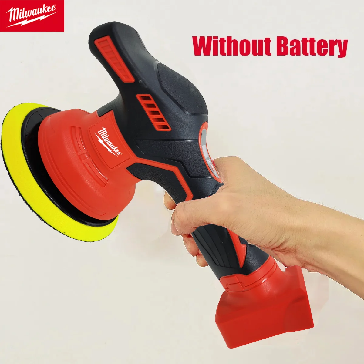 Milwaukee 8 Gears Digital Display Cordless Car Polisher Electric Polisher Auto Car Waxing Polishing Machine For Milwaukee