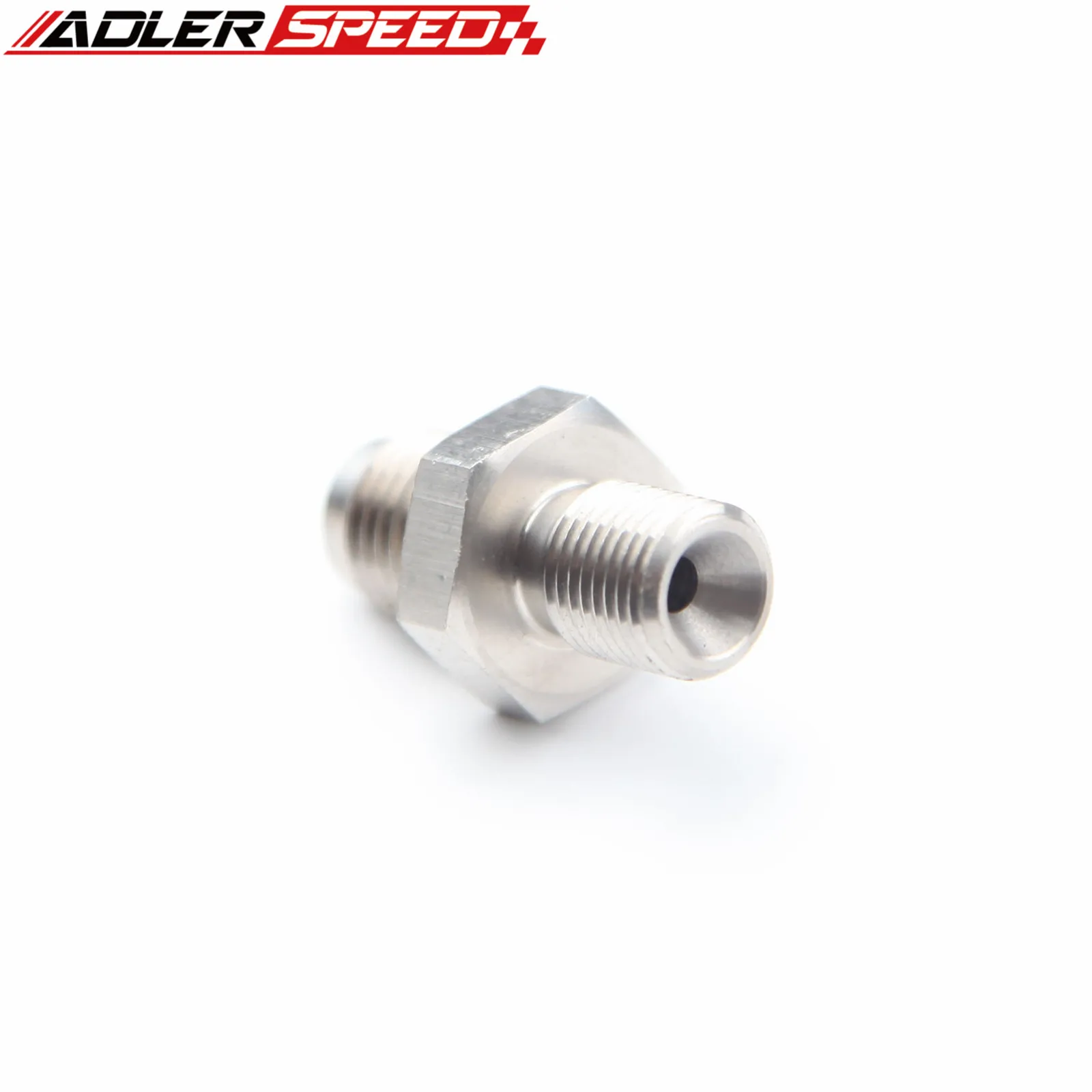 3AN AN-3 AN3 /-4AN AN4 수컷에서 M12X1.0 M10X1.0 메트릭 스테인리스 스틸 브레이크 피팅 어댑터