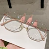 Smart Outdoor Photochromic Minus Eyeglasses Unisex Round Color Changing Myopia Glasses Optical Spectacle Near Sight Eyewear 5