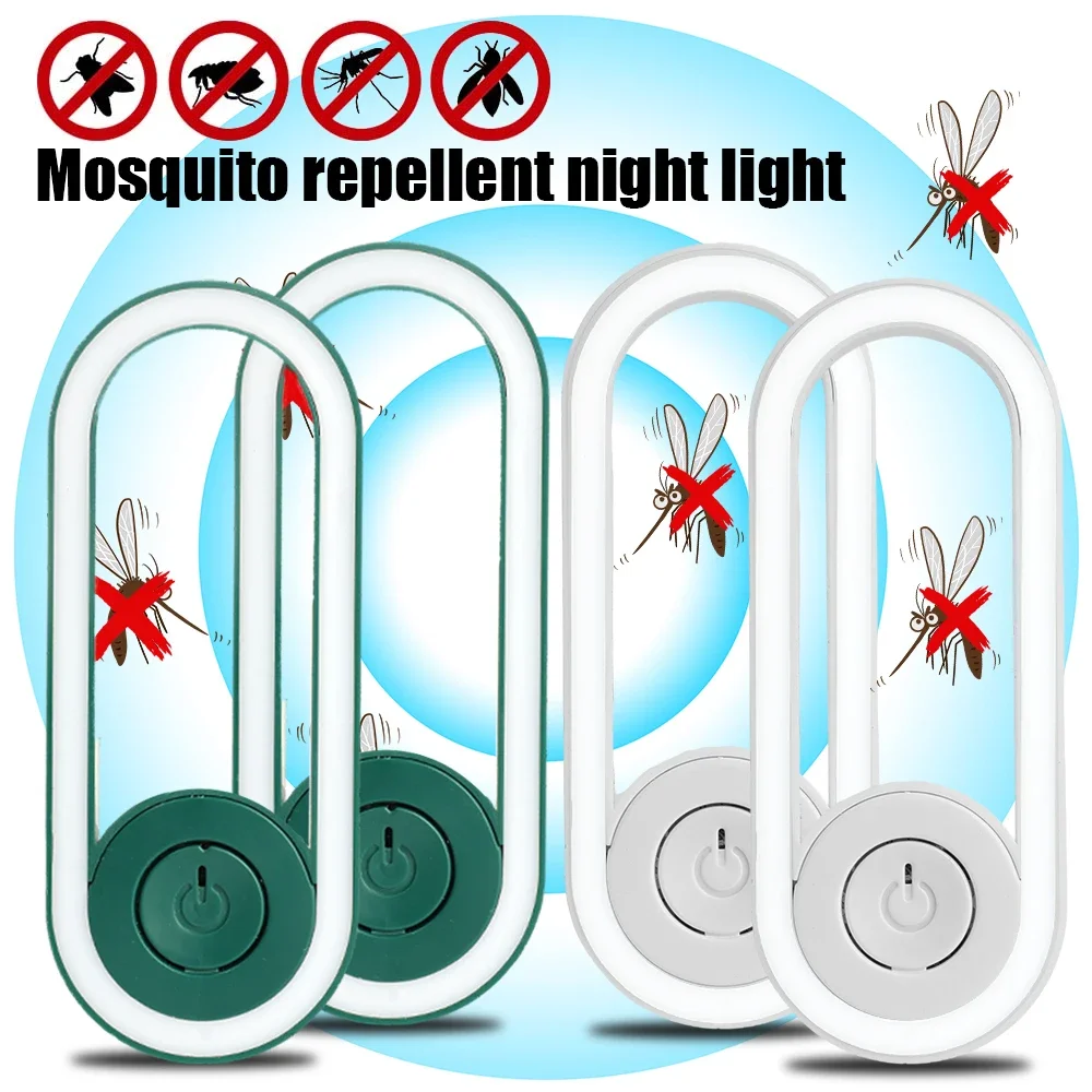 Electric Mosquito Killer Zapper Us Plug Ultrasonic Mosquito Killer Lights Luci Notturne Anti-Radiazioni A Led Per La Casa