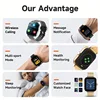 1.83'' Sports Smart Watch Fitness Clock Health Monitor Waterproof Smartwatch Wireless Call Watches for Men Women IOS Xiaomi 2024 4