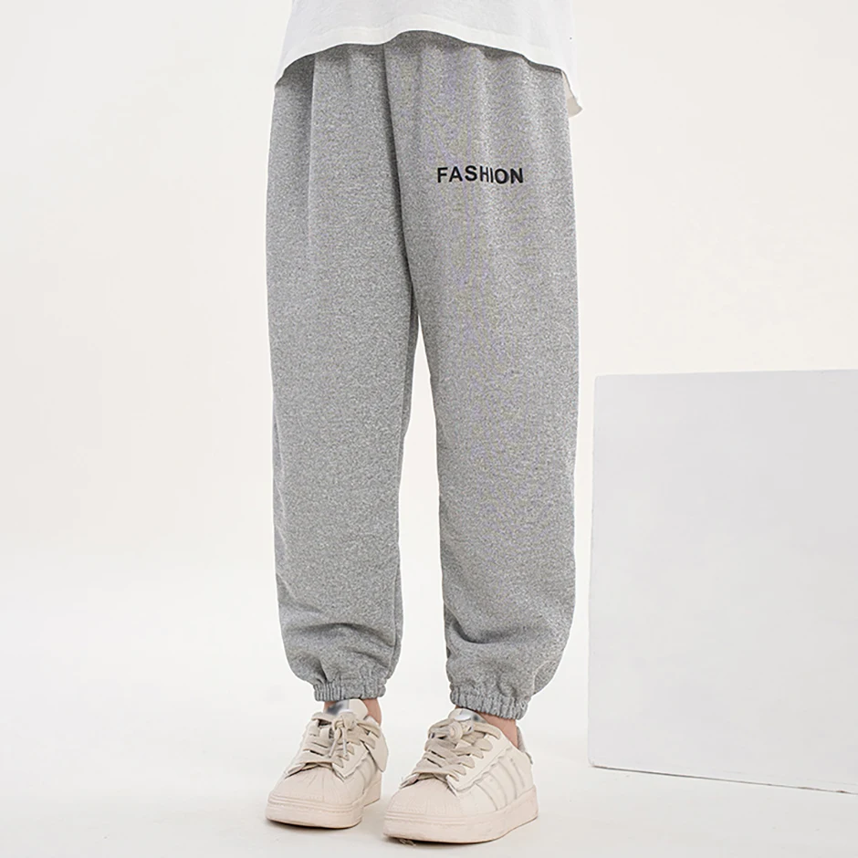 Summer And Autumn New Children's Solid Color Letter Casual Sports Sweatpants For Boys And Girls Handsome And Cute Pants 23 S477b6da4cd274a11b03863e303dc0246z