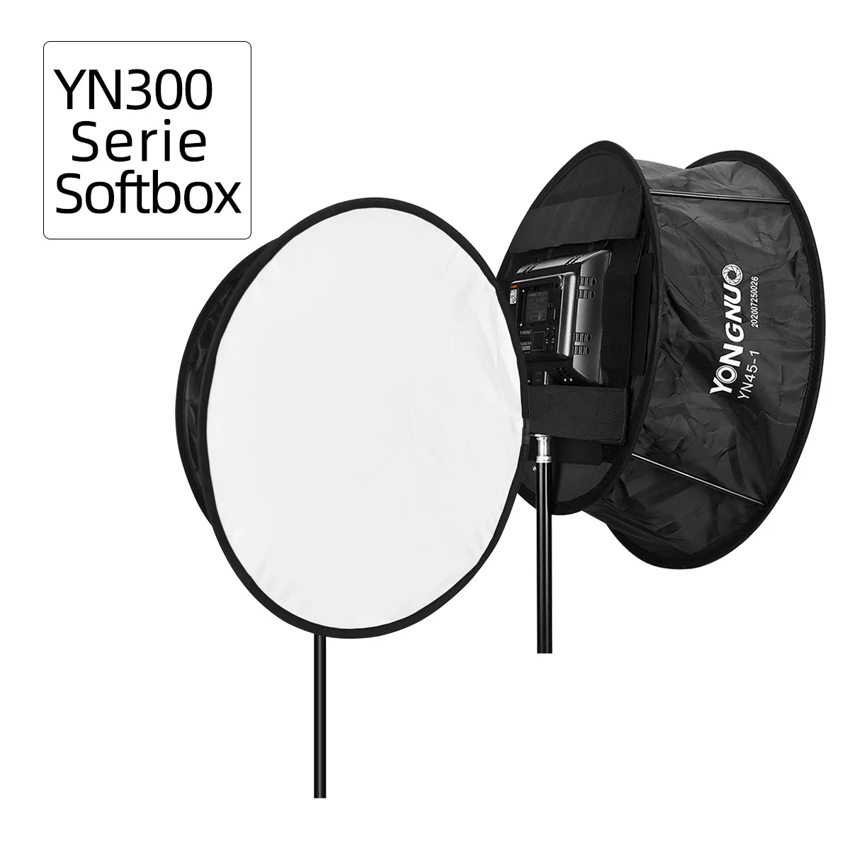 

YONGNUO Softbox Diffuser for YONGNUO YN300 II YN300III YN300 IV YN320 LED Video Light Panel Foldable Soft Filter