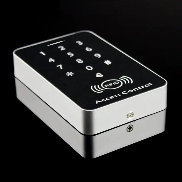 Hot RFID Keypad Standalone Touch Screen Backlight Access Control Card Reader with Digital Keypad 10PCS Keys Card Dropshipping 4