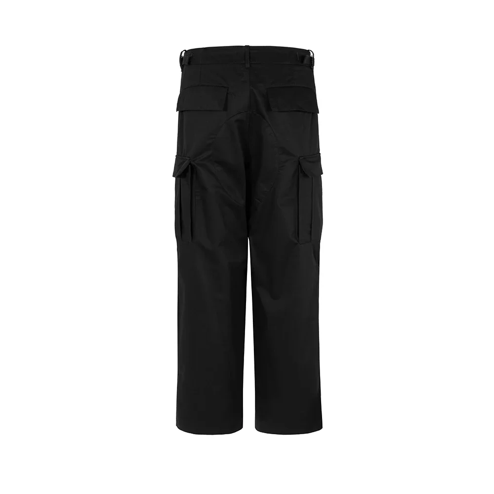 Aelfric Eden 3D Pockets Silhouette Black Baggy Cargo Pants Men Straight Vintage Pantalones Hombre Casual Oversize Loose Trousers