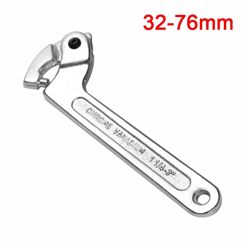 Adjustable Hook Wrench Nuts Bolts Universal C Shape Spanner Tool Screw Nuts  Driver Flat Round Ends Heavy Duty Repair Hand Tool - AliExpress