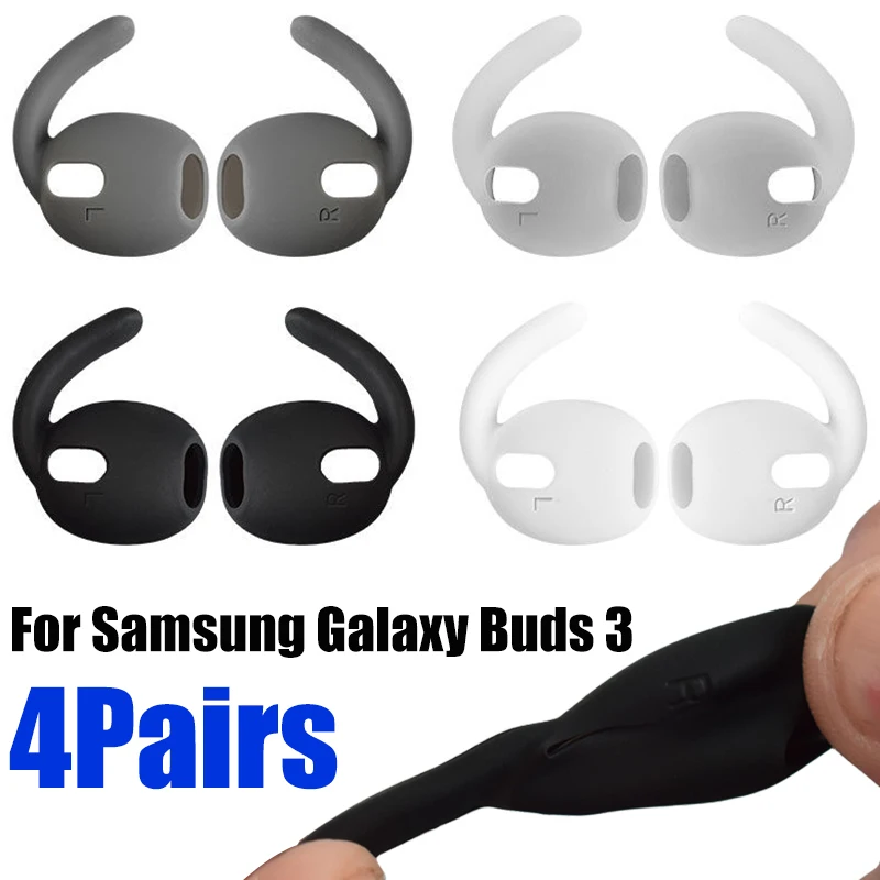 Premium Silicone Anti-Slip Ear Tips and Ear Hooks Set
