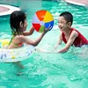 32cm Inflatable Beach Ball Colorful Balloons Swimming Pool Party Water Game Balloons Beach Sports Shower Ball Fun Toys for Kids 5