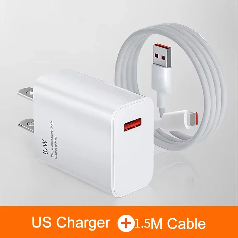 US Plug 1.5M Cable