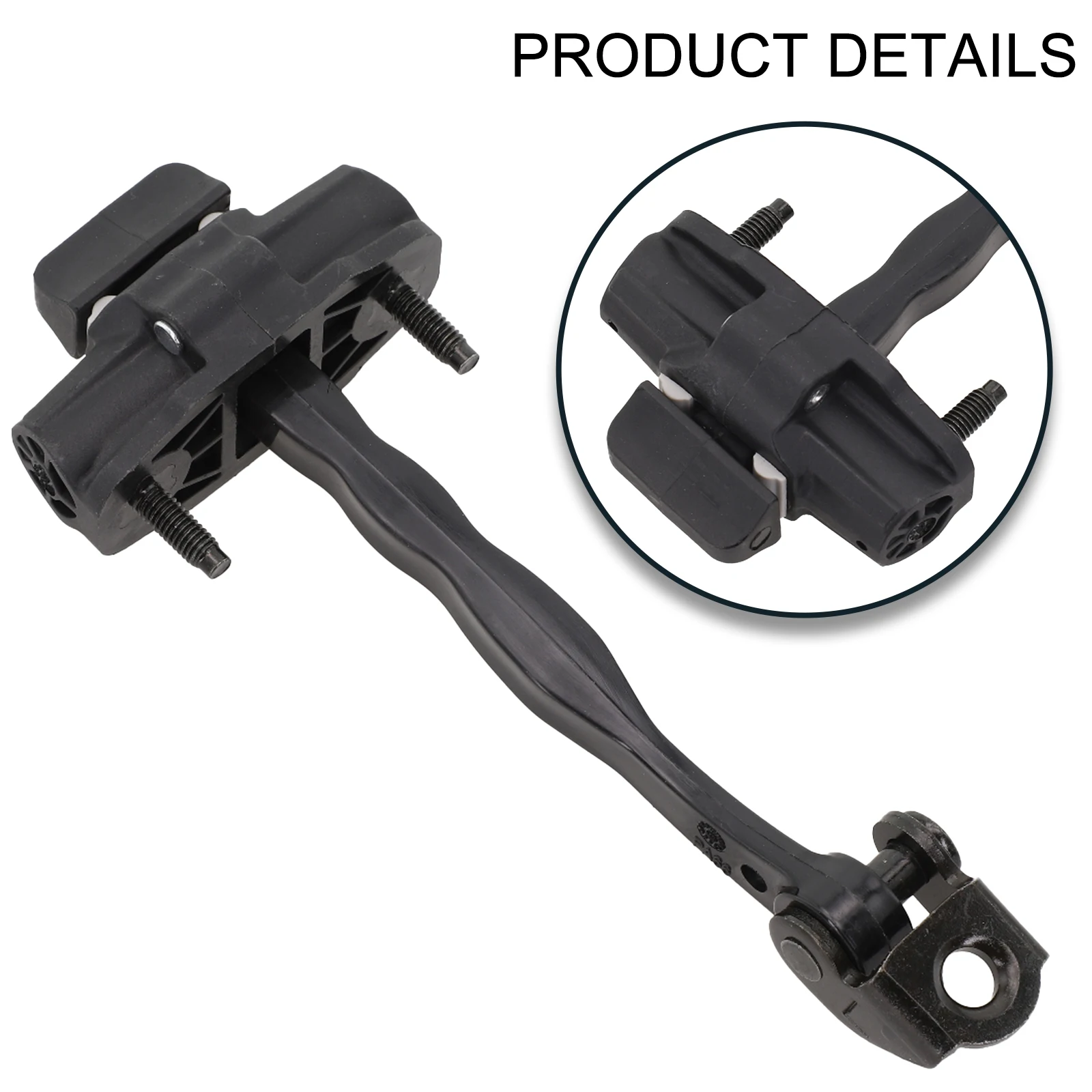 

Car Front Door Left And Right Universal Limiter 1714637 BM51A23500AA ABS Black For Ford For Focus 2012+ Car Door Check Strap Acc